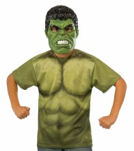 Hulk TShirt w/ Mask Child Med