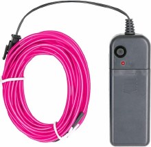 EL WIRE Pink 2Mtr