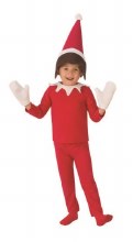 Elf Sitting Boy Chld 8-10