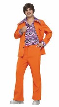 Leisure Suit Orange One Size