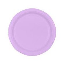 Lavender 9in Paper Plates 20ct