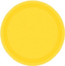 Yellow Sunshine 9in Paper Plates 20ct