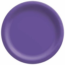 Purple 8.5" Paper Plates 20ct