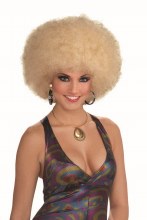 Wig Dlx Afto Blonde