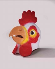 Mask Chicken Full Head Latex