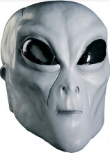 Mask Grey Alien Latex