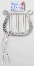 Harp Silver Plastic