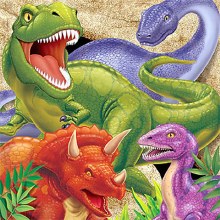 Dino Blast Lunch Napkins 16ct