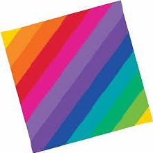Rainbow Lunch Napkin 8ct