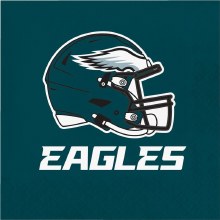 NFL Eagles Lunch Napkins 16ct