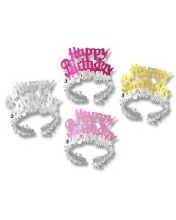 Tiaras Fringed Happy Birthday