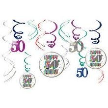 Here's to 50 Spiral Decor