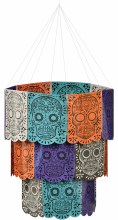 Sugar Skull Chandelier Decor