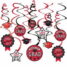 Grad Swirl Deco Value Red