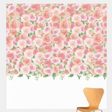 Floral Baby Backdrop Canvas