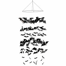 Spellbound Bats Ceiling Decor