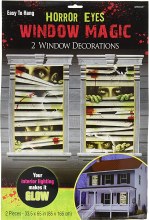 Horror Eyes Window Magic Decor ~ 2 Pieces