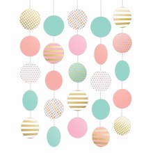 Round String Decor Pastel Lg