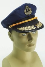 Hat Captain Navy Blue
