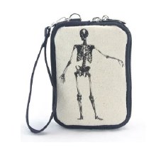 Wristlet Canvas Skeleton