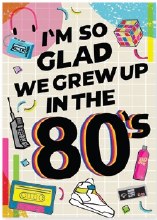 Birthday Card 80's