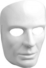 White Face Mask