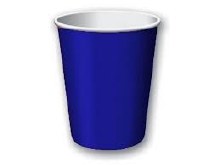 Bright Royal Blue 9oz Hot/Cold Cups 20ct