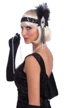 Headband Flapper Black/Silver