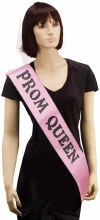 Sash Prom Queen Pink