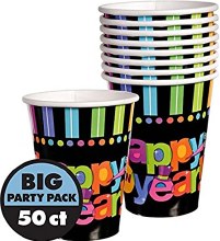 Bright New Year Cups 9oz