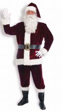 Santa Suit Crimson Velvet