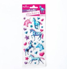 Sticker Sheet Unicorn Puffy