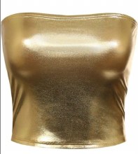 Liquid  Metal Bandeau Gold Large