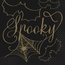 Spider Beverage Napkins 16ct