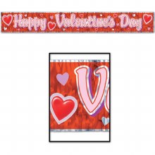 Banner HVD Foil Fringe 5ft