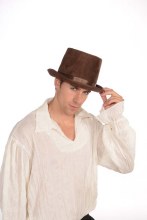Hat Bell Topper Brown