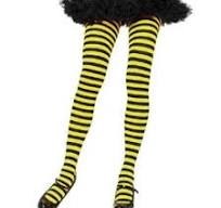 Tights Striped Blk/Ylw