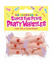 Penis Party Whistle Favors 6pk