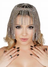 Rhinestone Flapper Headpiece