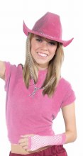 Cowboy Hat DLX Pink