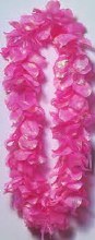 Lei Silk Flower Pink