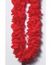 Lei Silk Flower Red