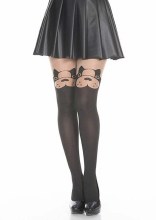 Tights Faux Thigh High Dog