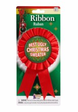 Best Ugly Christmas Sweater Ribbon