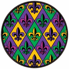 Fleur De Lis 9in Plt