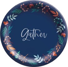Fall Gather 10in. Paper Plates • 20 Count