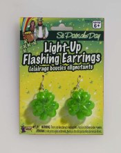 Flashing Shamrock Earrings