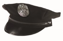Police Hat • Black