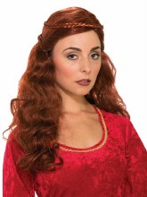 Headband Hairbraids Auburn/Red