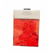 Red Faux Rose Petals